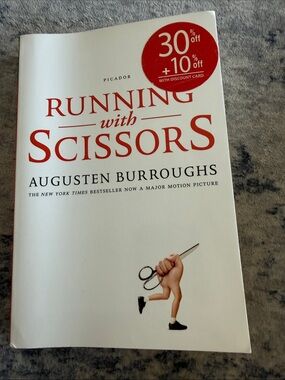 Augusten Burroughs Running with Scissors - White Cover